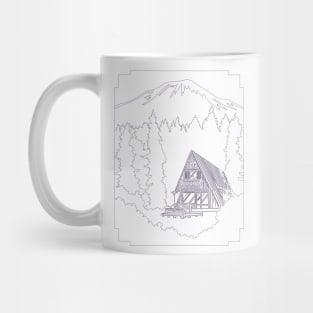 Mt. St. Helens Cabin Mug